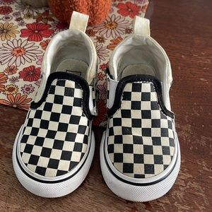 Checkered Toddler Vans